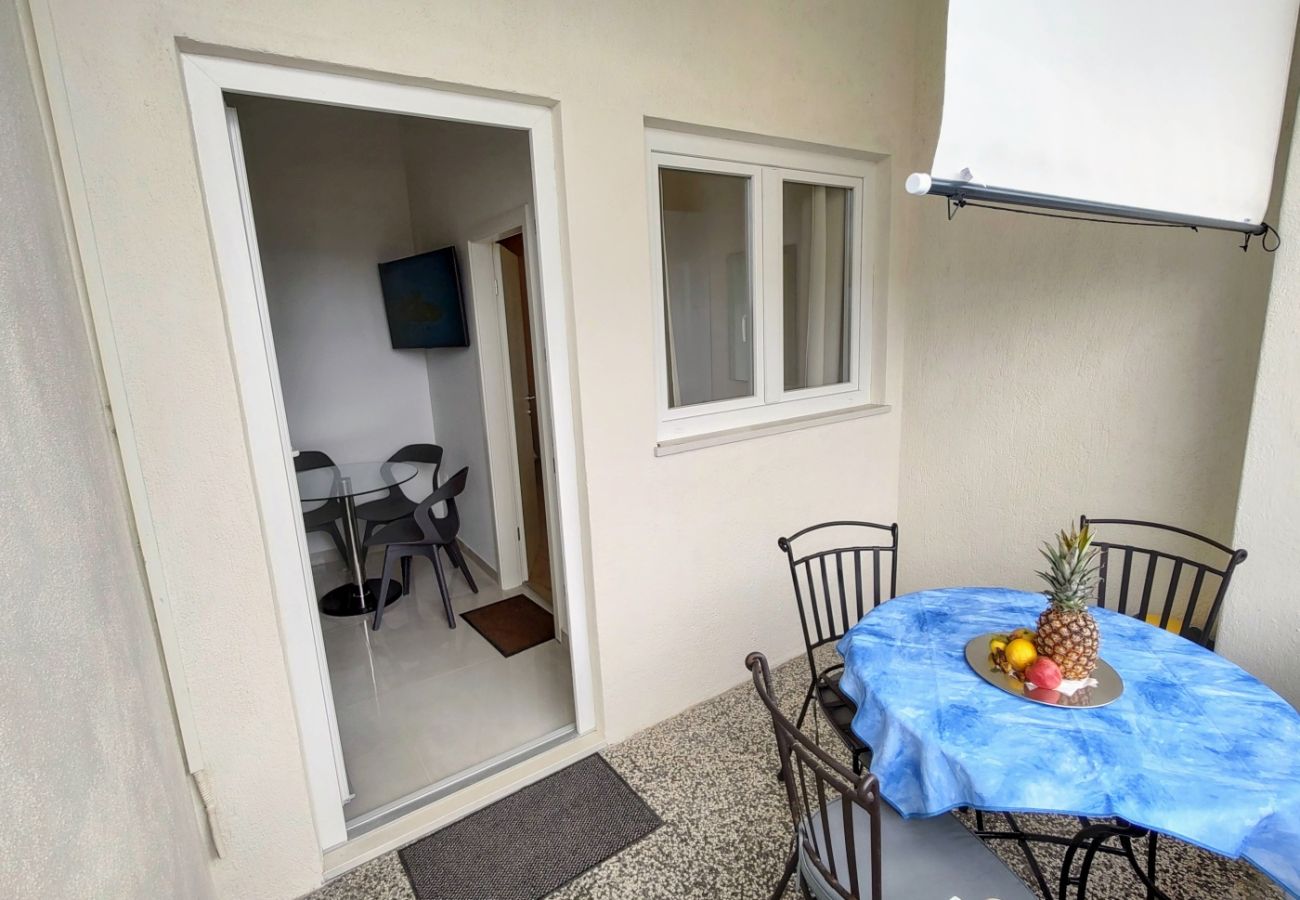 Apartament w Drašnice - Apartament w Drašnice z Widok na morze, Loggia, Klimatyzacja, WIFI (3586-3)