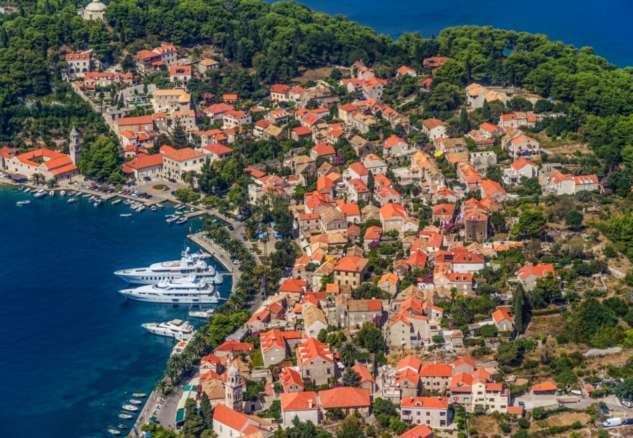 Dom w Cavtat - Domek wypoczynkowy w Cavtat z Widok na morze, taras, Klimatyzacja, WIFI (3612-1)