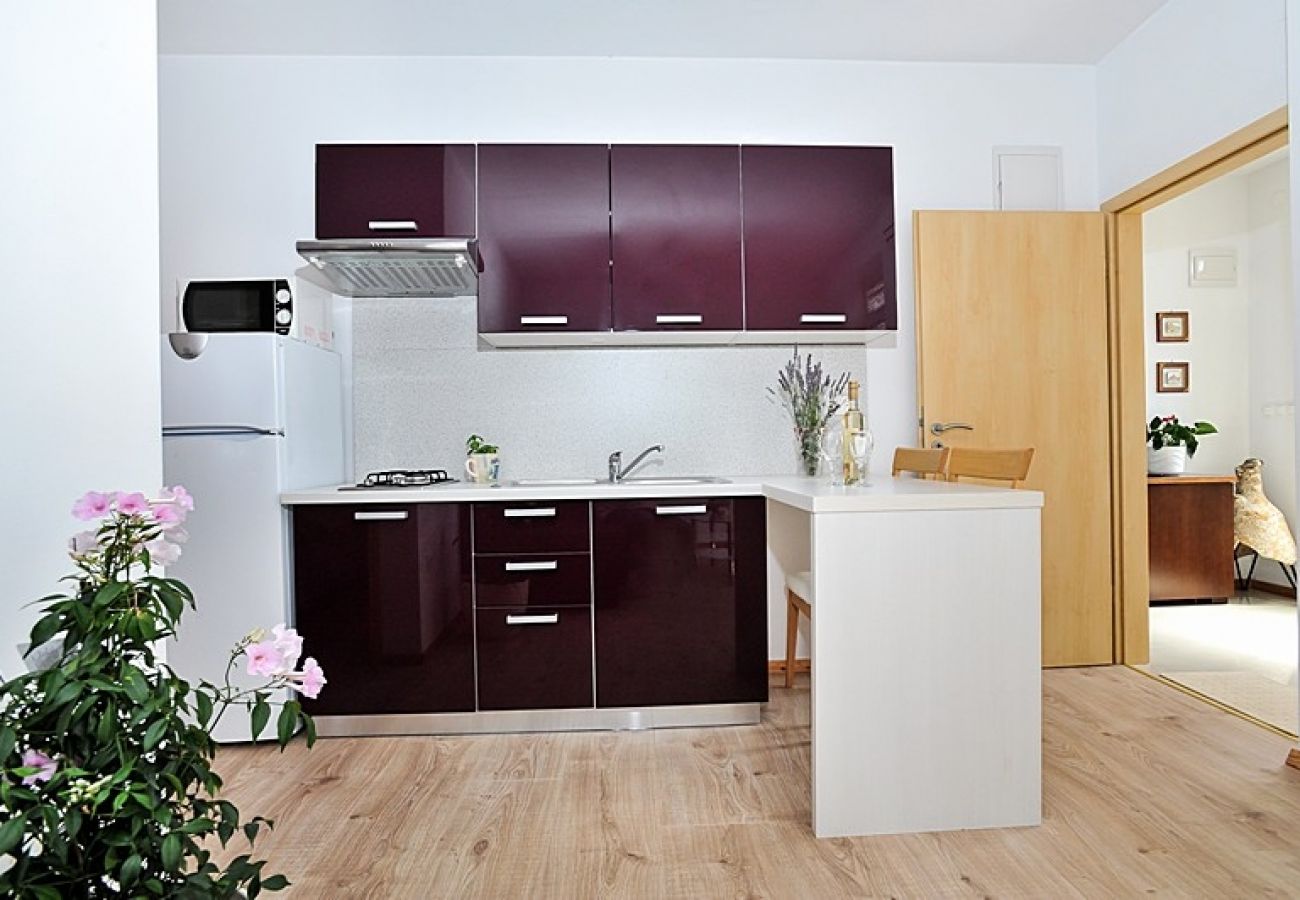 Apartament w Poljana - Apartament w Poljana z Widok na morze, taras, Klimatyzacja, WIFI (3617-2)