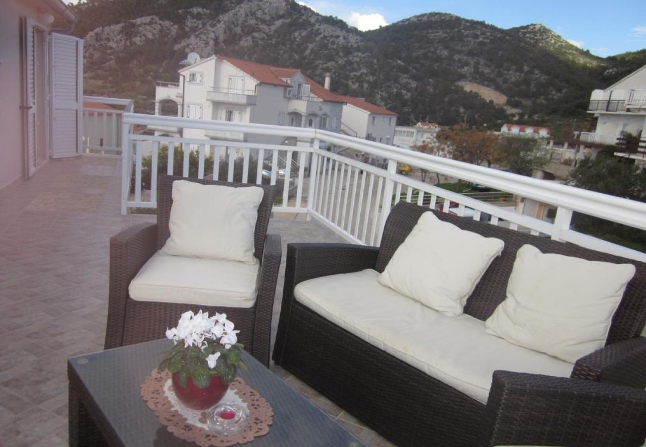 Apartament w Hvar - Apartament w Hvar z Widok na morze, taras, Klimatyzacja, WIFI (3666-5)