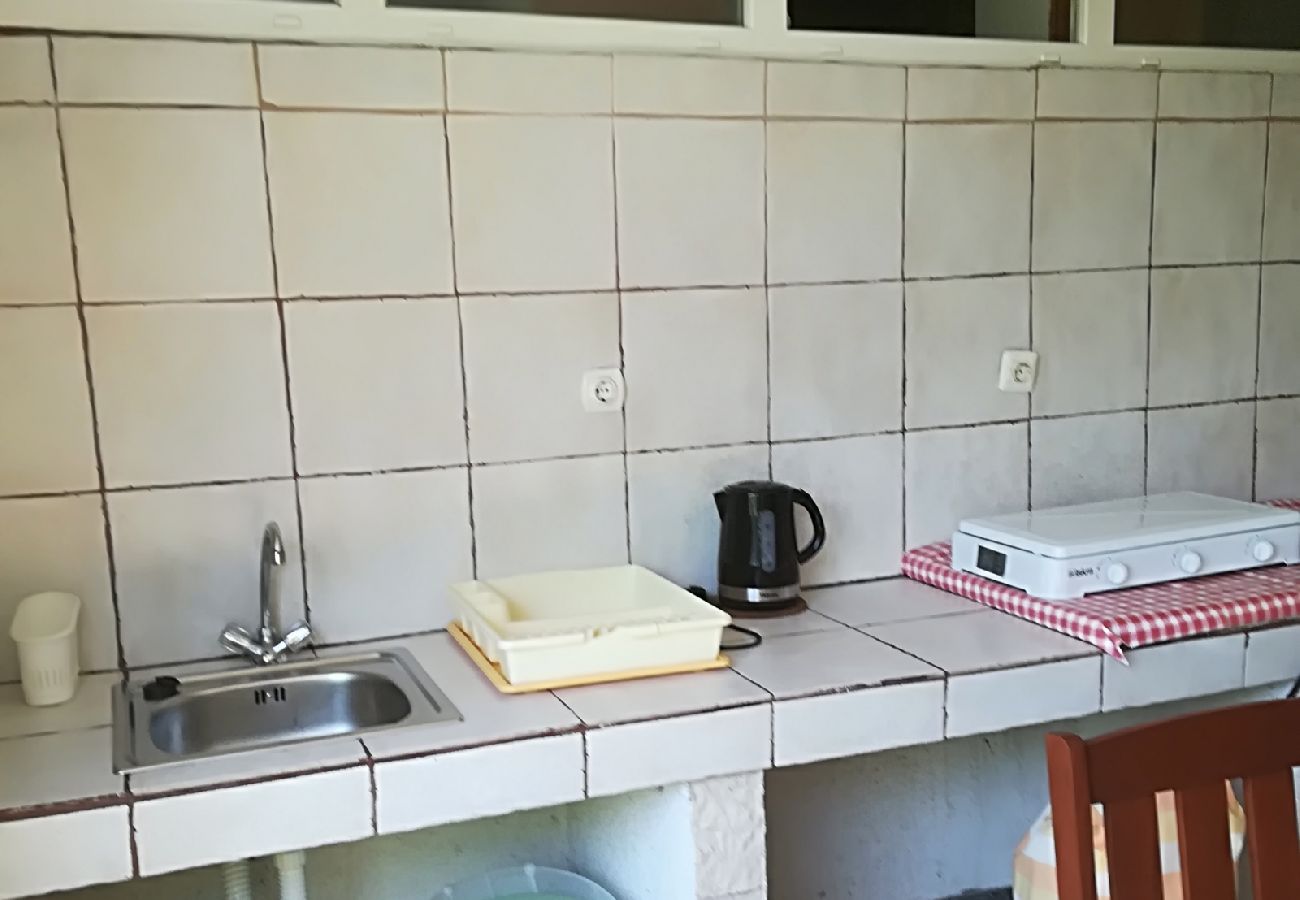 Apartament w Novi Vinodolski - Apartament w Novi Vinodolski z Widok na morze, taras, Klimatyzacja, WIFI (3667-2)