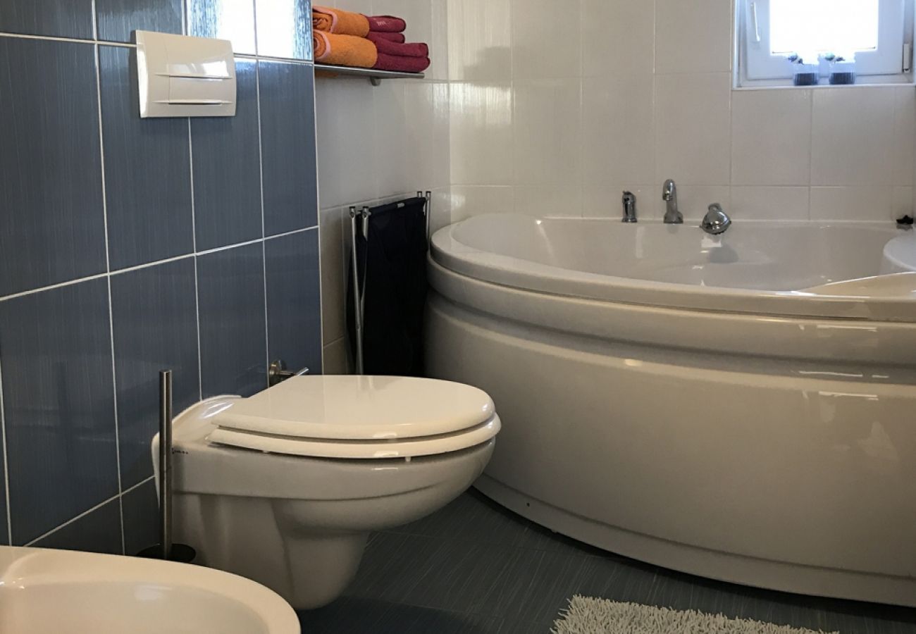 Apartament w Nin - Apartament w Zaton (Zadar) z Widok na morze, taras, Klimatyzacja, WIFI (3796-5)