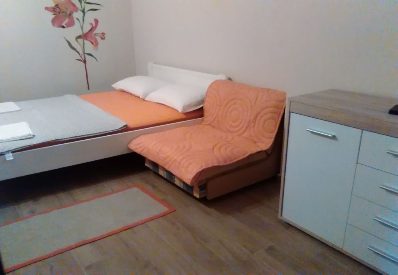 Studio w Jadranovo - Apartament Studio w Jadranovo z balkon, Klimatyzacja, WIFI (3856-3)