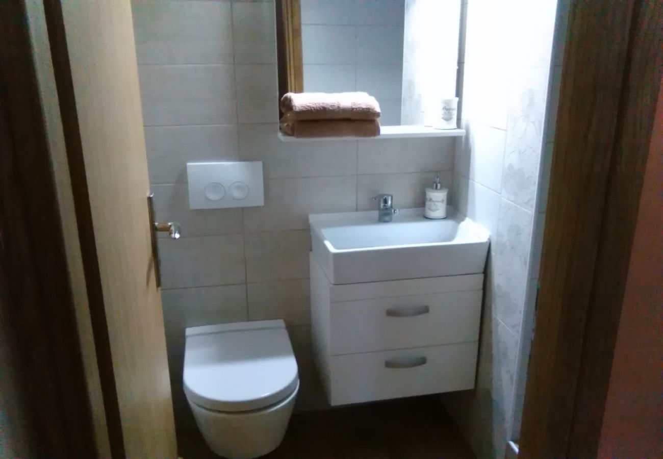 Studio w Jadranovo - Apartament Studio w Jadranovo z balkon, Klimatyzacja, WIFI (3856-3)