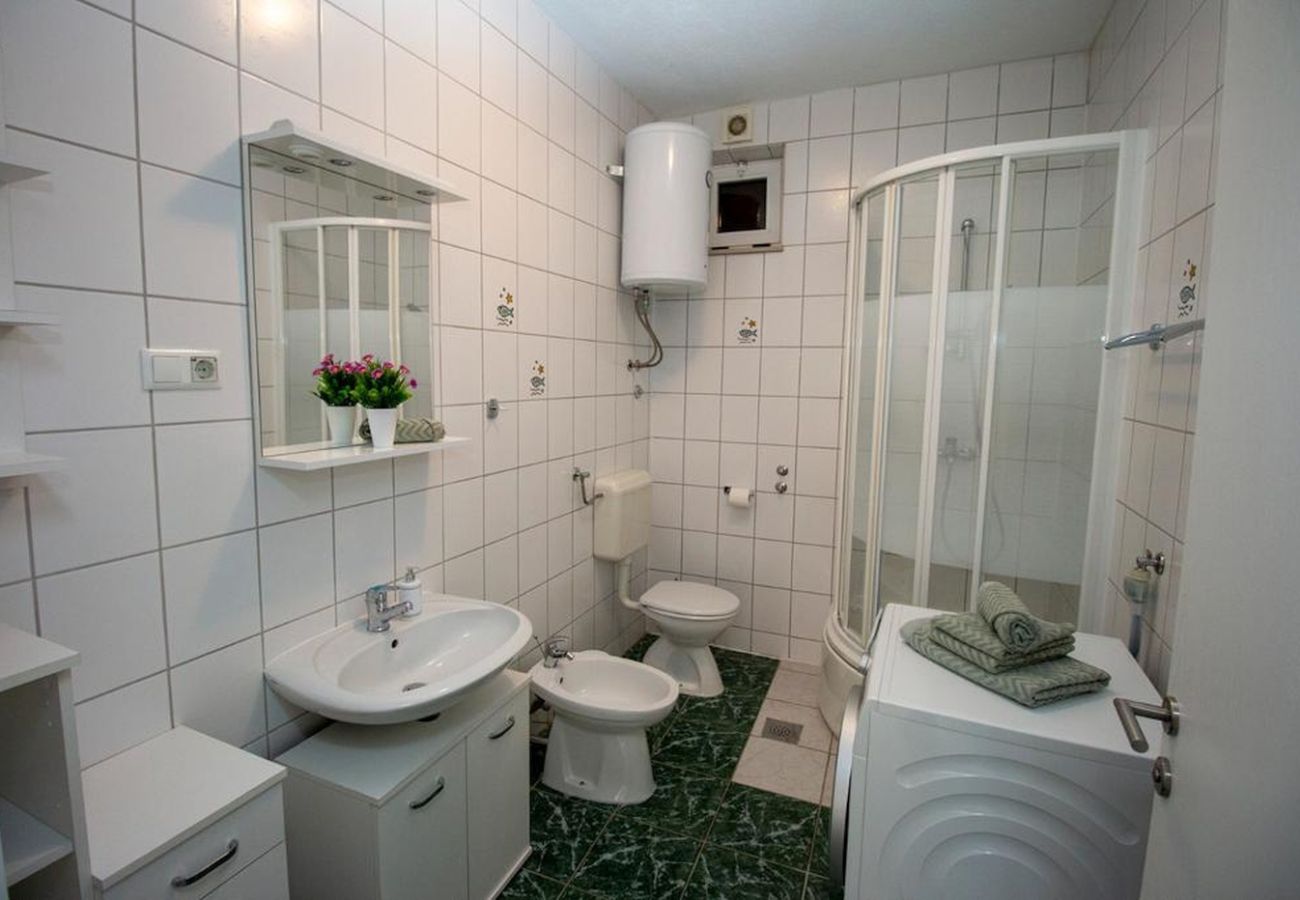 Apartament w Duce - Apartament w Duće z Widok na morze, balkon, Klimatyzacja, WIFI (4172-1)