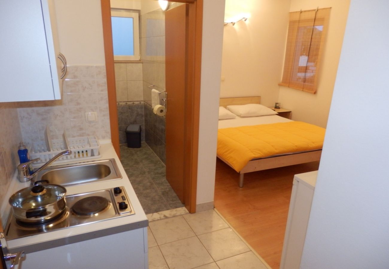 Studio w Duce - Apartament Studio w Duće z Widok na morze, balkon, Klimatyzacja, WIFI (4173-6)