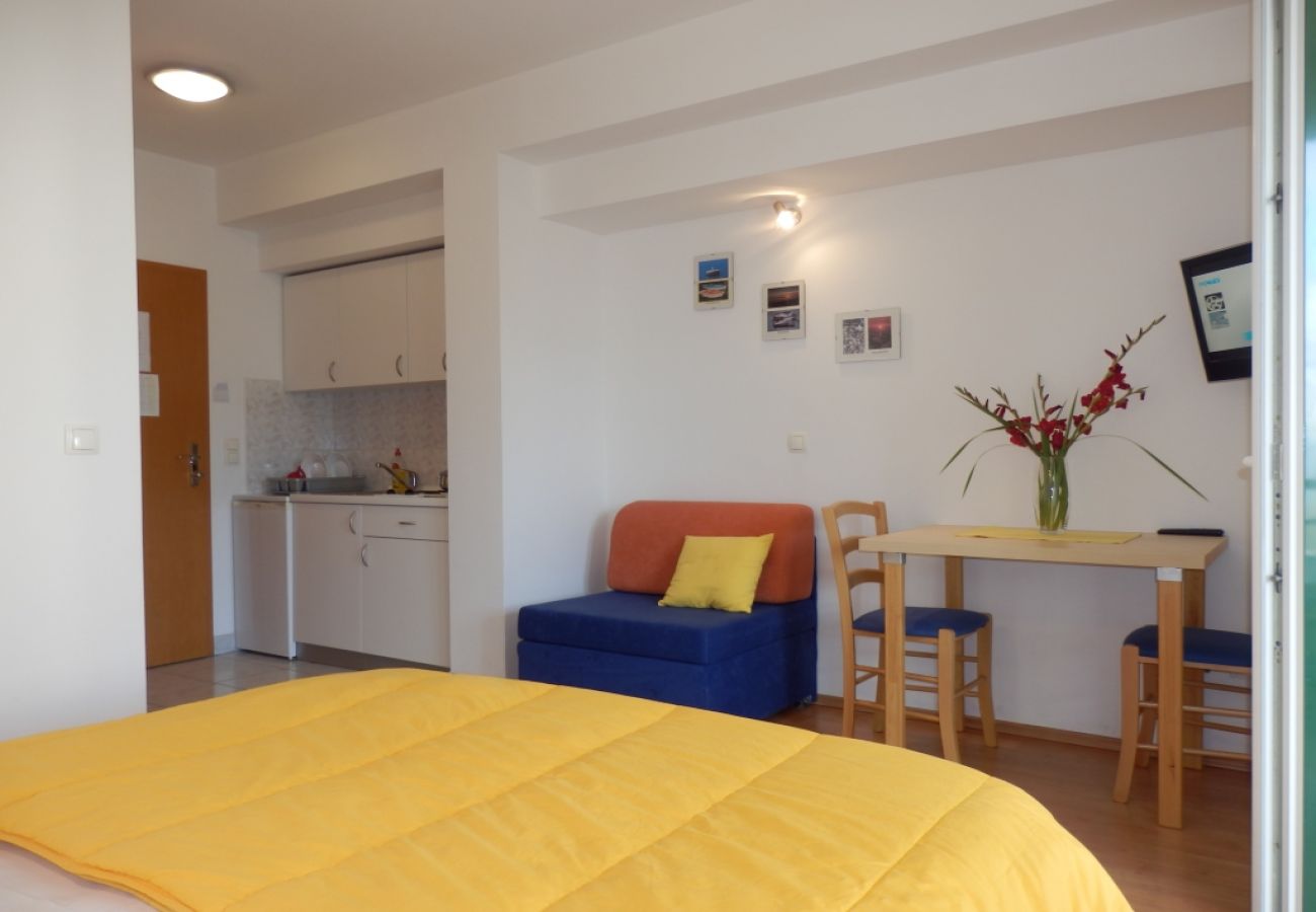 Studio w Duce - Apartament Studio w Duće z Widok na morze, balkon, Klimatyzacja, WIFI (4173-7)