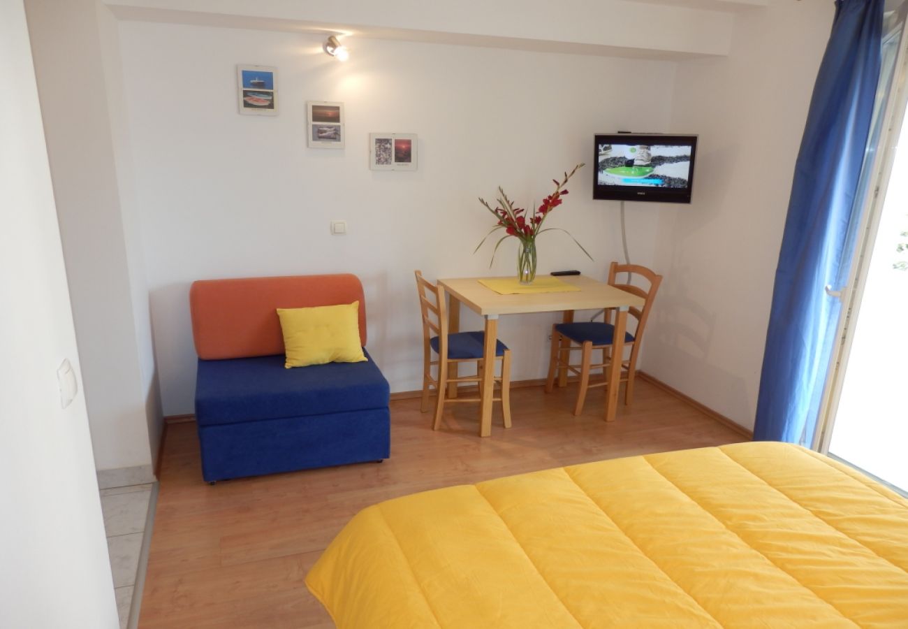 Studio w Duce - Apartament Studio w Duće z Widok na morze, balkon, Klimatyzacja, WIFI (4173-7)