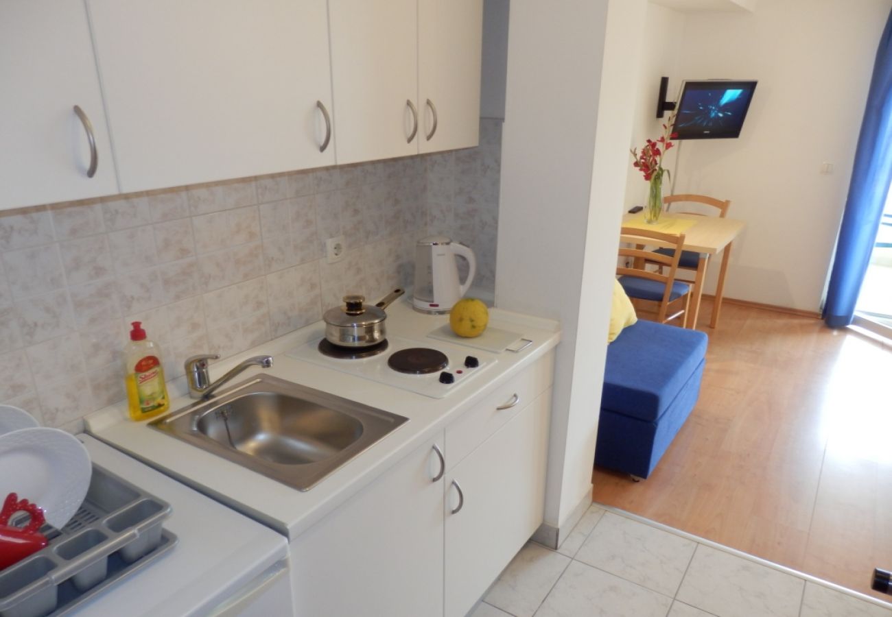 Studio w Duce - Apartament Studio w Duće z Widok na morze, balkon, Klimatyzacja, WIFI (4173-7)