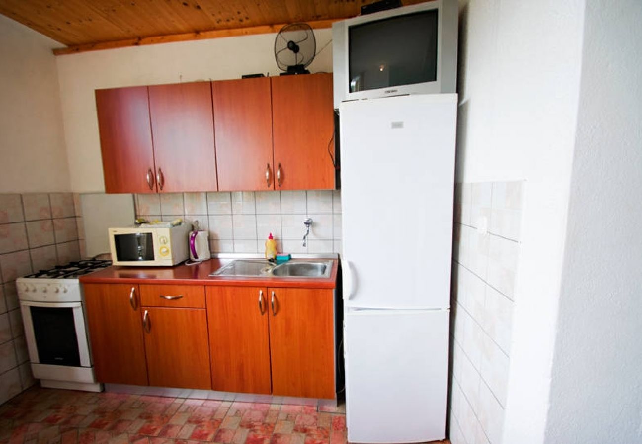 Apartament w Seline - Apartament w Seline z Widok na morze, WIFI, Pralka (4209-1)