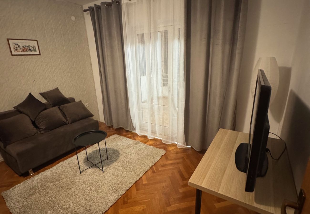 Apartament w Seline - Apartament w Seline z widokiem na morze, tarasem, W-LAN, pralką (4209-2)