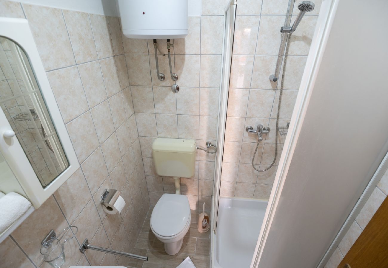 Apartament w Privlaka - Apartament in Privlaka z Widok na morze, balkon, Klimatyzacja, WIFI (3598-2)