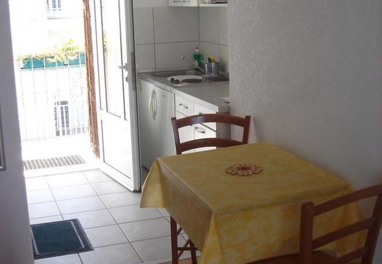 Studio w Brist - Apartament Studio w Brist z Widok na morze, balkon, Klimatyzacja, WIFI (4333-2)