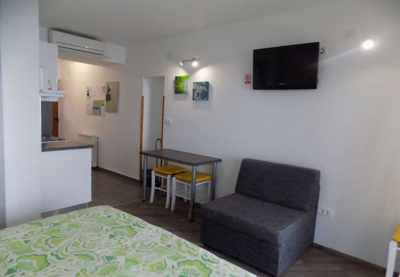 Studio w Mošcenicka Draga - Apartament Studio w Mošćenička Draga z Widok na morze, taras, Klimatyzacja, WIFI (4364-1)