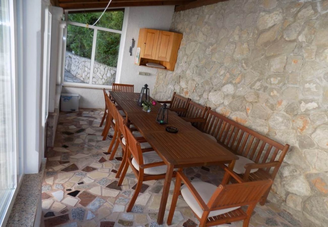 Studio w Mošcenicka Draga - Apartament Studio w Mošćenička Draga z Widok na morze, taras, Klimatyzacja, WIFI (4364-1)