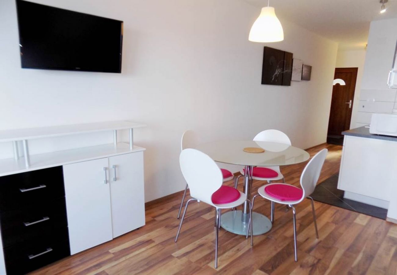 Apartament w Mošcenicka Draga - Apartament w Mošćenička Draga z Widok na morze, taras, Klimatyzacja, WIFI (4364-6)