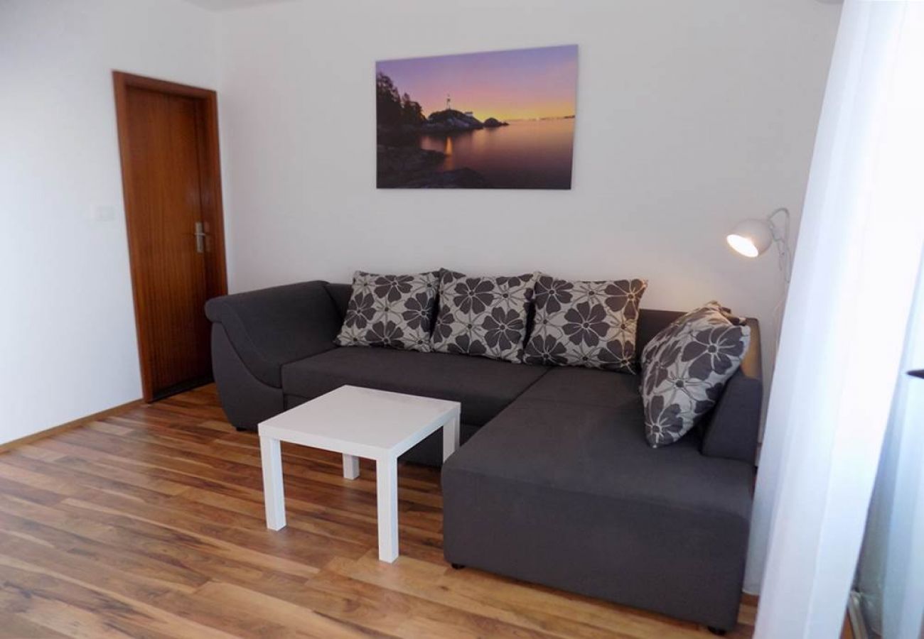 Apartament w Mošcenicka Draga - Apartament w Mošćenička Draga z Widok na morze, taras, Klimatyzacja, WIFI (4364-6)