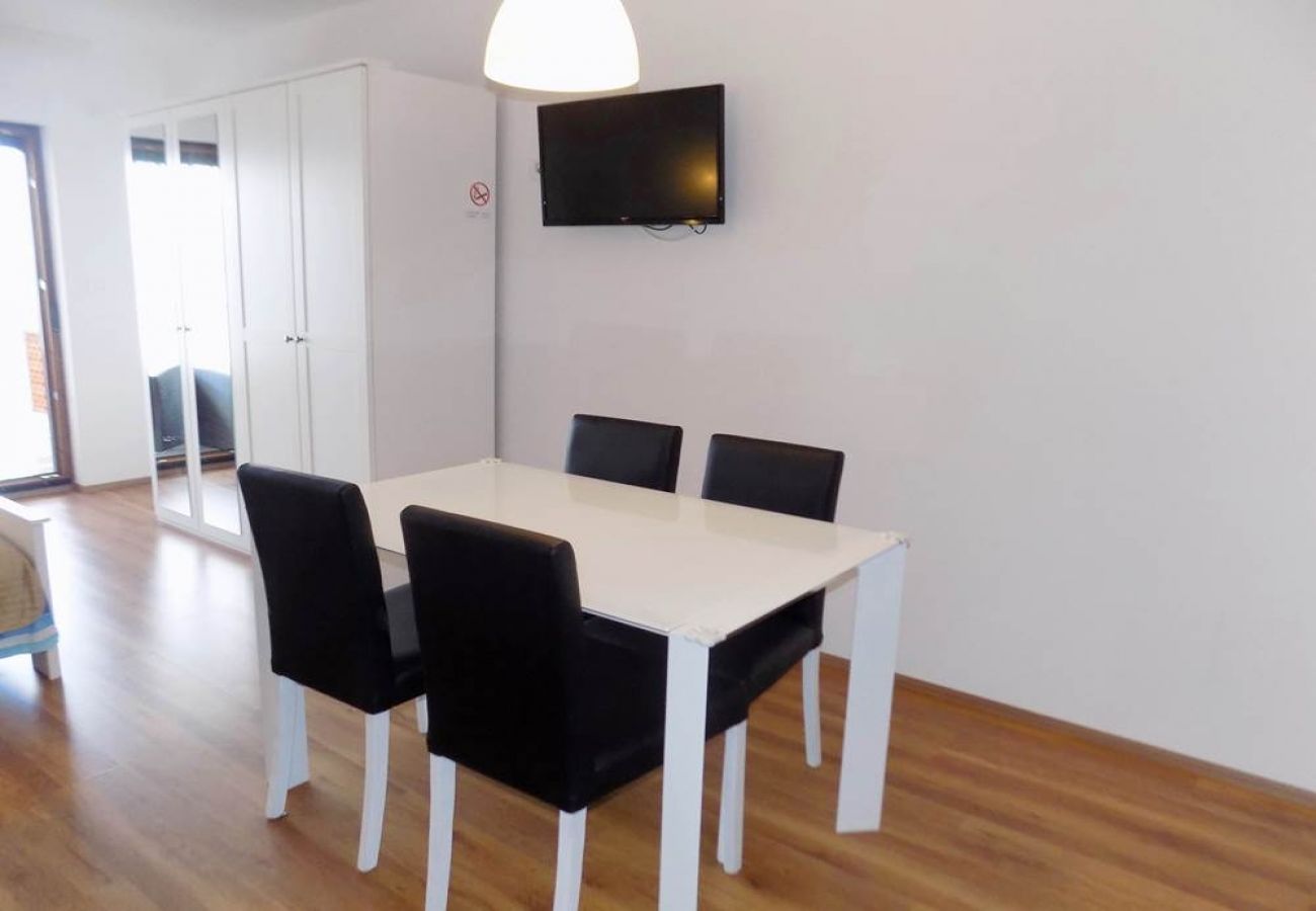 Studio w Mošcenicka Draga - Apartament Studio w Mošćenička Draga z Widok na morze, taras, Klimatyzacja, WIFI (4364-4)