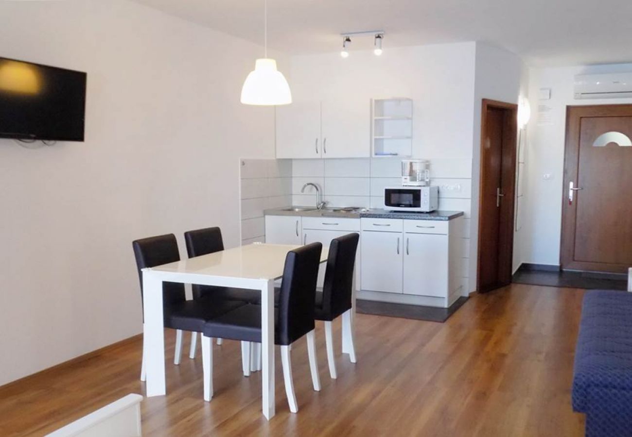 Studio w Mošcenicka Draga - Apartament Studio w Mošćenička Draga z Widok na morze, taras, Klimatyzacja, WIFI (4364-4)