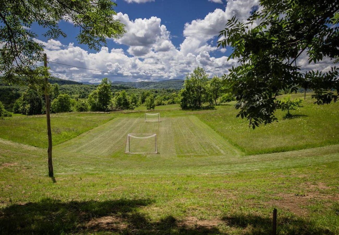 Dom w Rakovica - Domek wypoczynkowy w Rakovica z taras, WIFI, Pralka (4488-2)