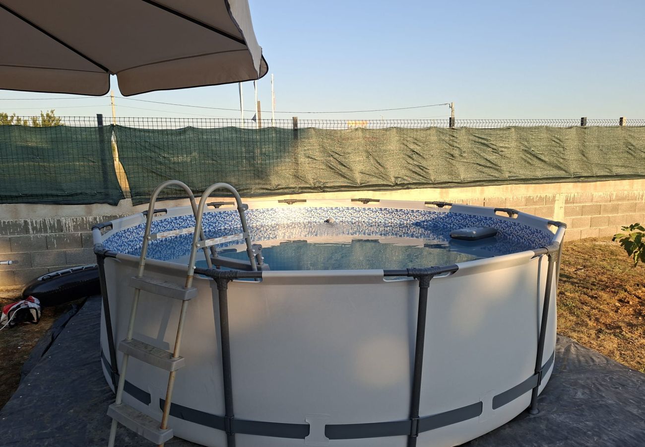 Apartament w Vrsi - Apartament w Vrsi z balkon, Klimatyzacja, WIFI (4494-3)