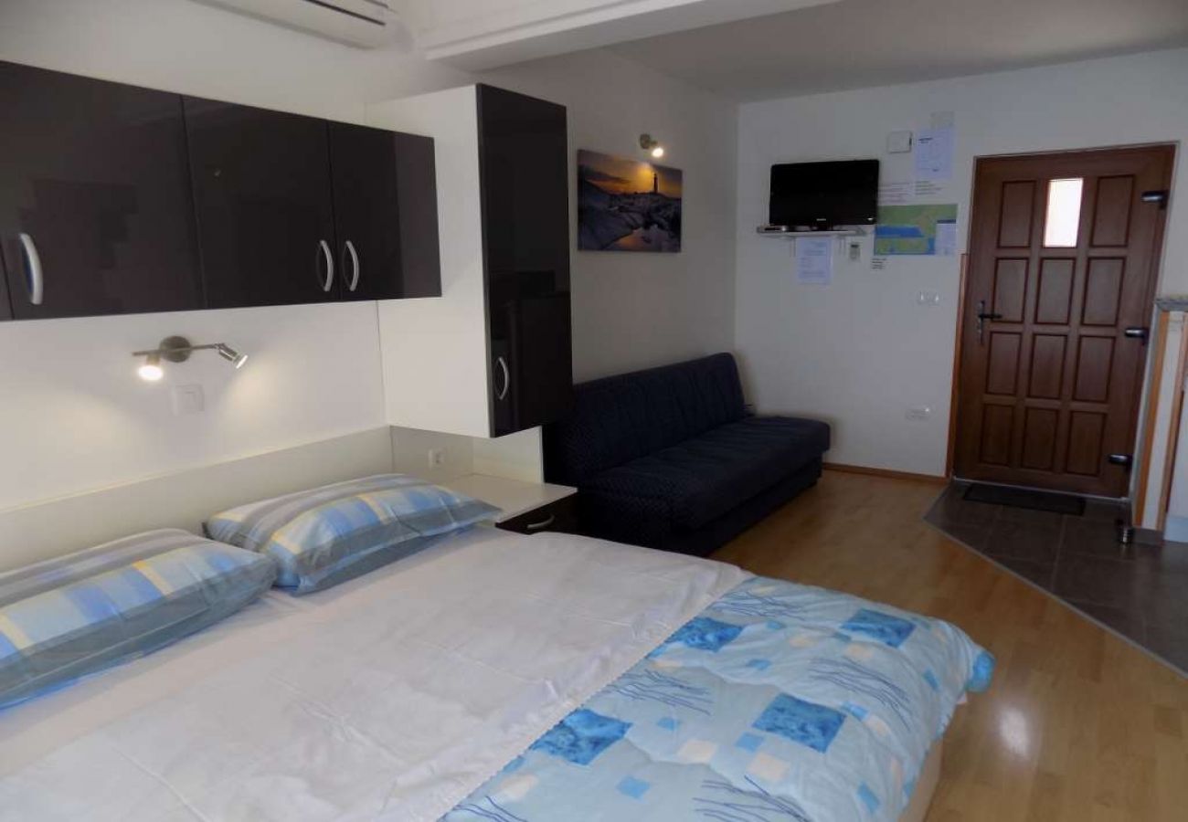 Studio w Mošcenicka Draga - Apartament Studio w Mošćenička Draga z Widok na morze, taras, Klimatyzacja, WIFI (4364-2)