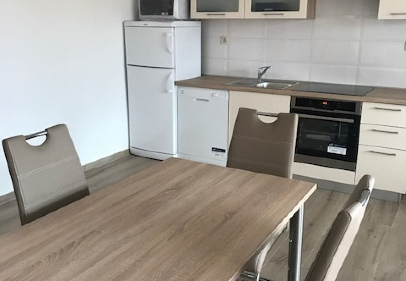 Apartament w Punat - Apartament w Punat z Loggia, Klimatyzacja, WIFI, Pralka (4534-1)