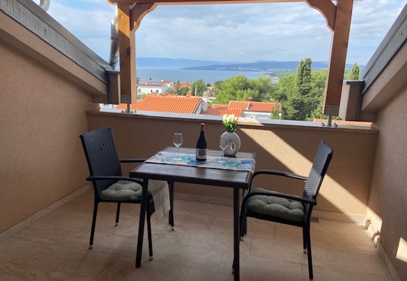 Apartament w Punat - Apartament w Punat z Widok na morze, taras, Klimatyzacja, WIFI (4534-2)