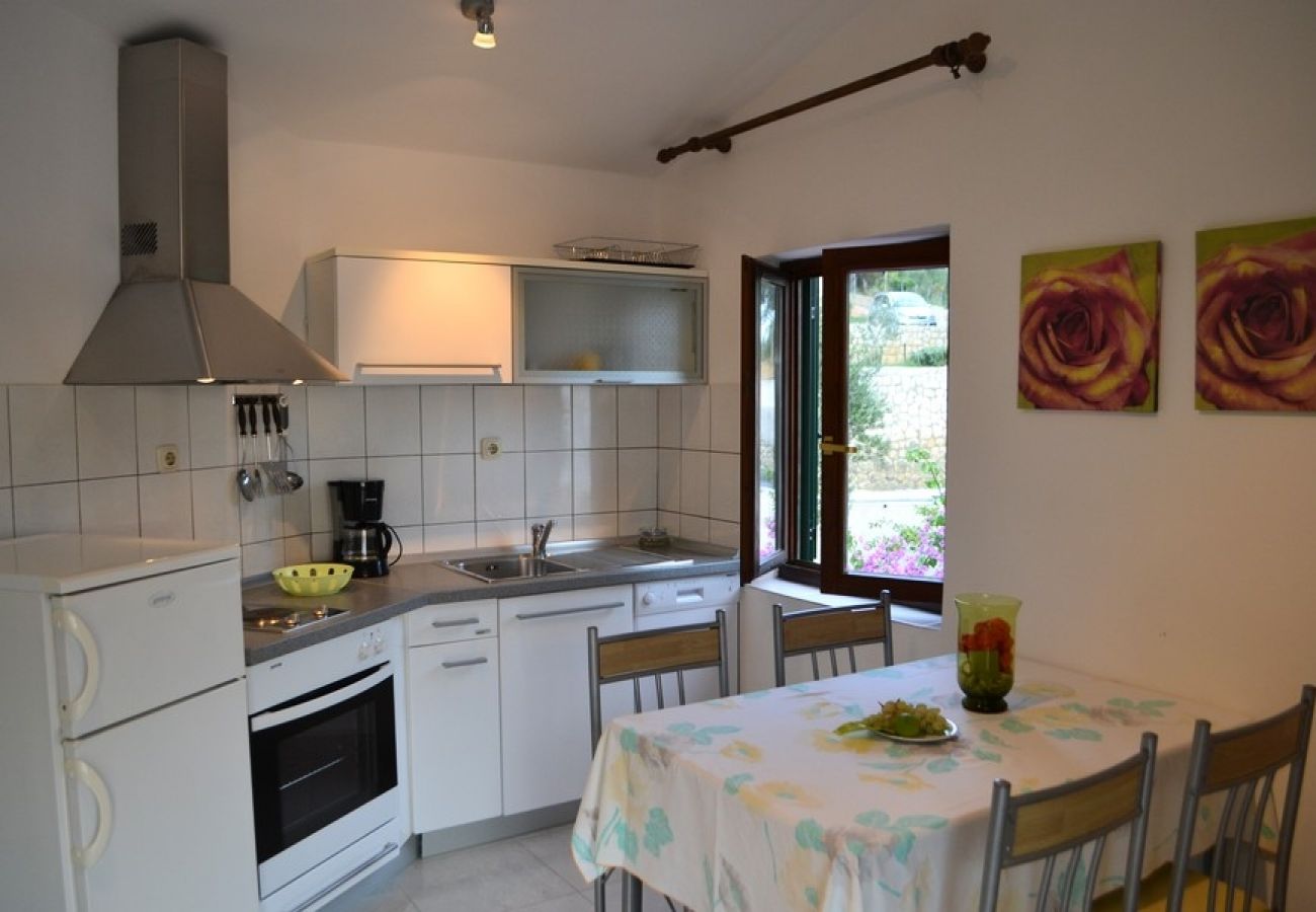 Apartament w Supetarska Draga - Apartament w Supetarska Draga z Widok na morze, taras, Klimatyzacja, WIFI (4552-10)