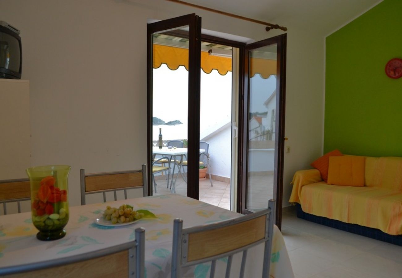 Apartament w Supetarska Draga - Apartament w Supetarska Draga z Widok na morze, taras, Klimatyzacja, WIFI (4552-10)