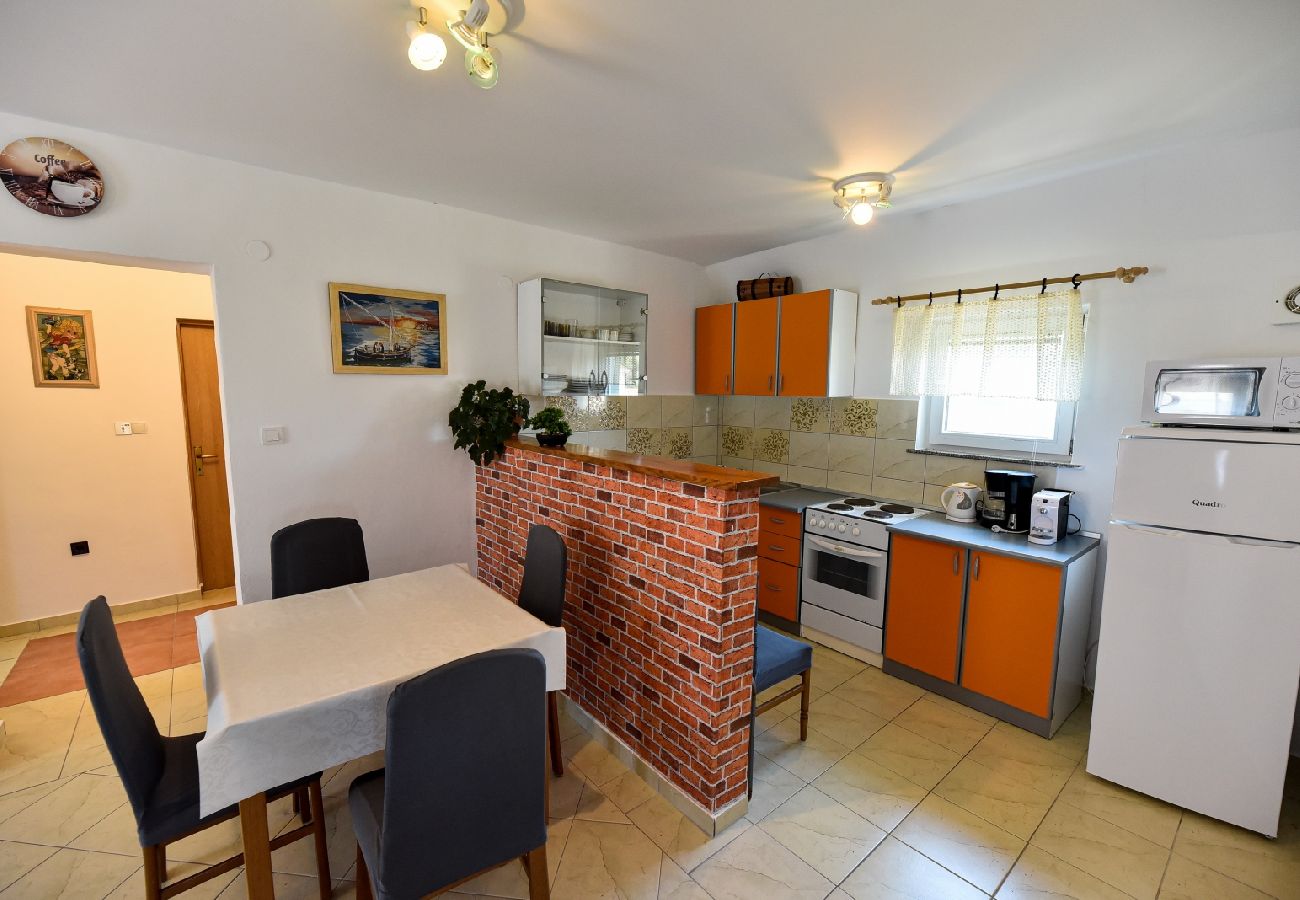 Apartament w Vir - Apartament w Vir z taras, Klimatyzacja, WIFI (4592-1)