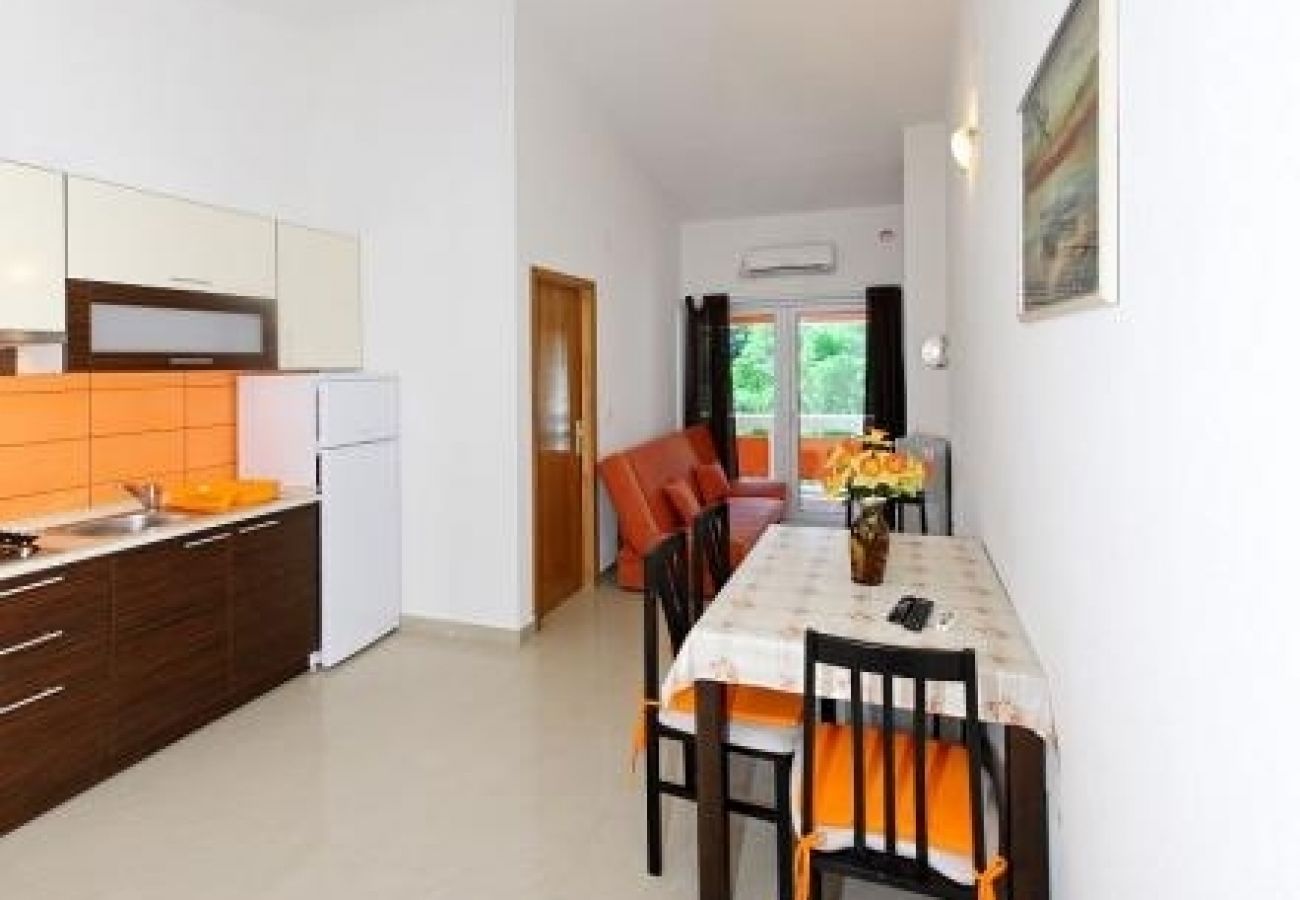 Apartament w Vir - Apartament w Vir z Widok na morze, balkon, Klimatyzacja, WIFI (4595-4)