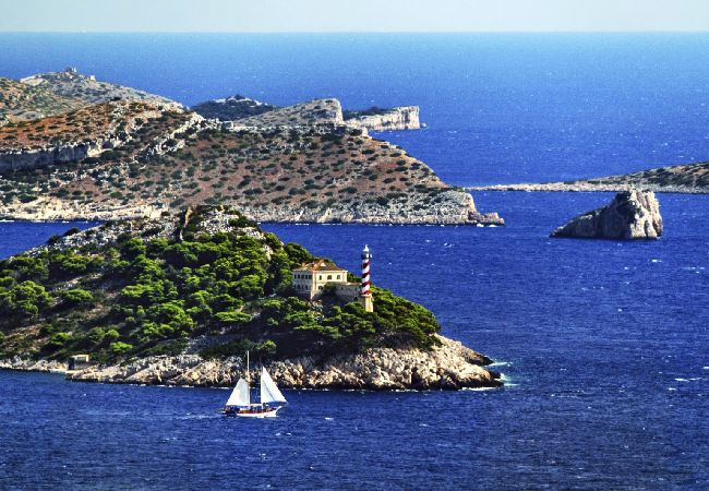 Dom w Pašman - Robinson dom w Pašman z Widok na morze, taras, Klimatyzacja, WIFI (4654-1) Dom w Pašman - Robinson dom w Pašman z Widok na morze, taras, Klimatyzacja, WIFI (4654-1)