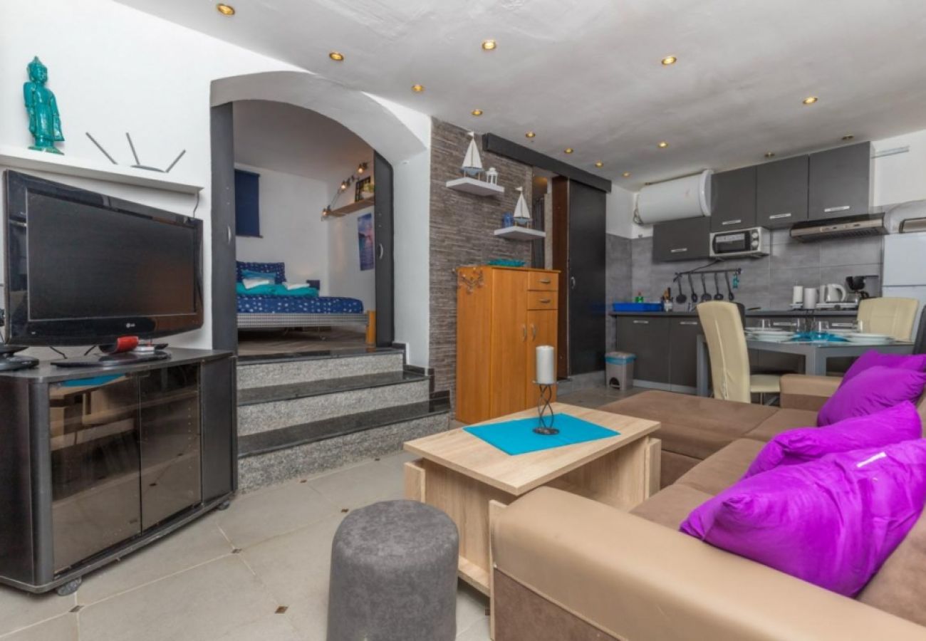 Apartament w Crikvenica - Apartament w Crikvenica z Widok na morze, taras, Klimatyzacja, WIFI (4628-6)