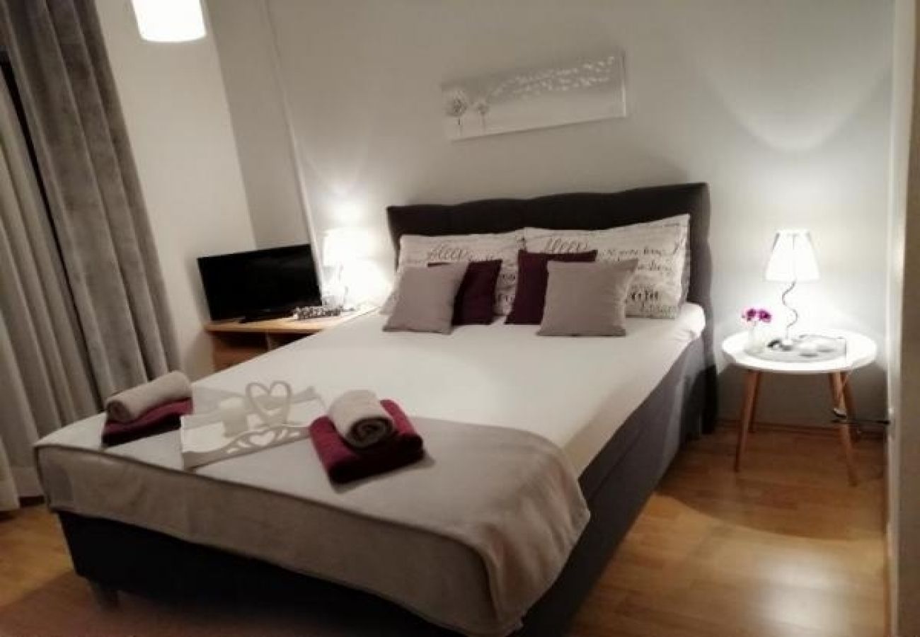 Apartament w Nin - Apartament w Zaton (Zadar) z Widok na morze, Loggia, Klimatyzacja, WIFI (4810-3)