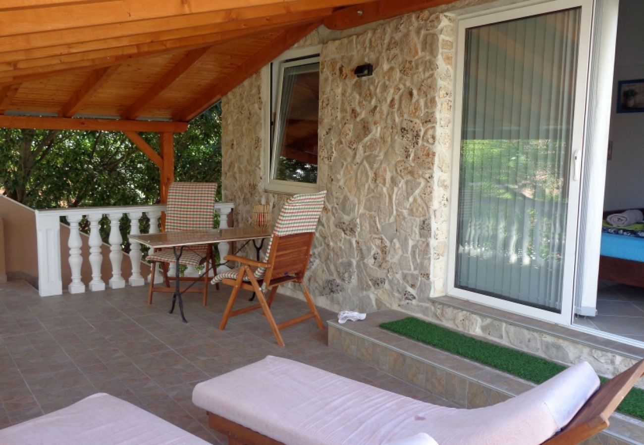 Studio w Biograd na moru - Apartament Studio w Biograd na Moru z Widok na morze, taras, Klimatyzacja, WIFI (4818-5)