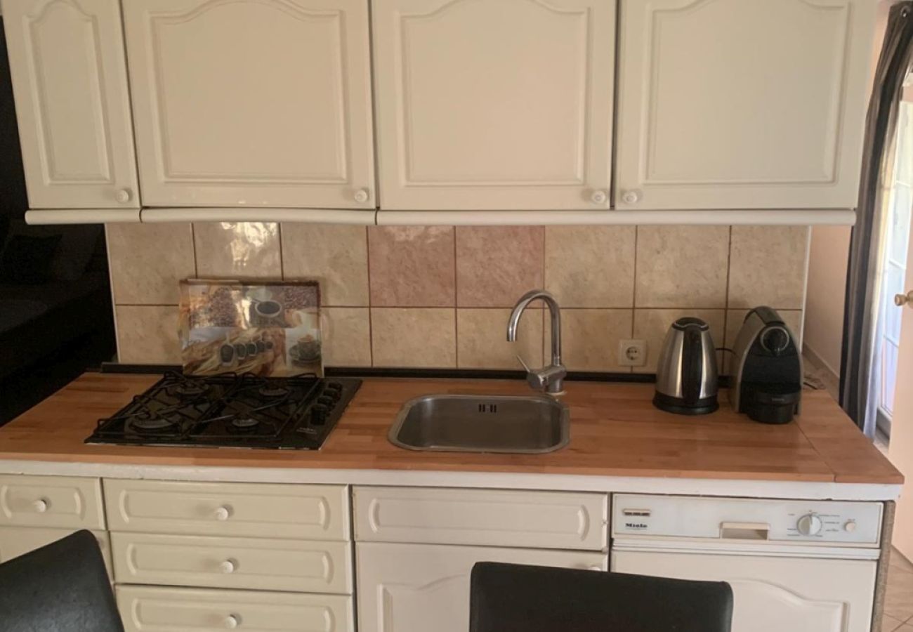 Apartament w Vrsi - Apartment in Vrsi with Seaview, Terrace, Air condition, WIFI (4824-7)