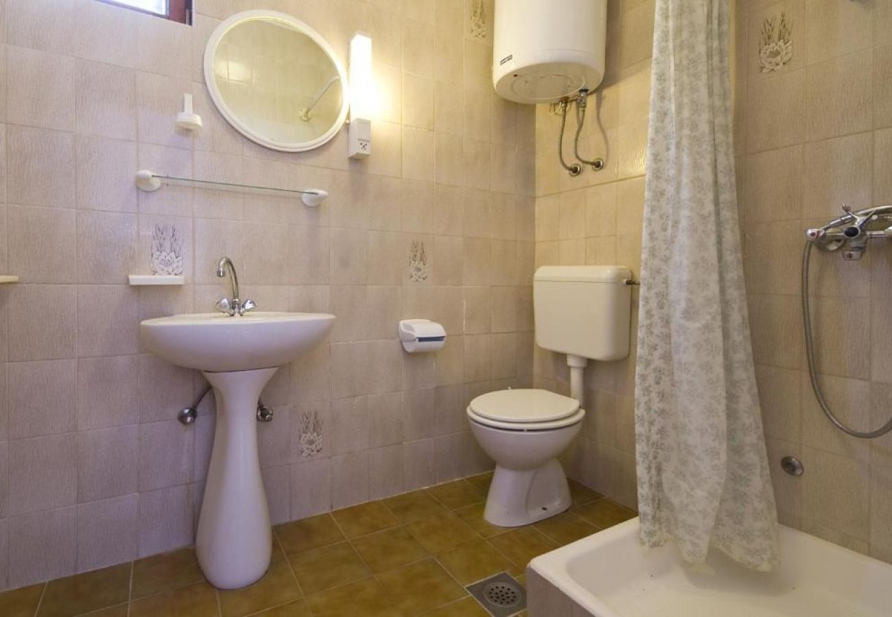 Apartament w Nin - Apartament w Nin z Widok na morze, taras, Klimatyzacja, WIFI (4868-4)