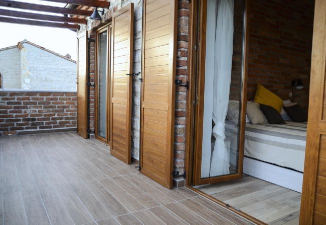 Dom w Svetvincenat - Domek wypoczynkowy w Svetvinčenat z taras, Klimatyzacja, WIFI, Pralka (4843-1) Dom w Svetvincenat - Domek wypoczynkowy w Svetvinčenat z taras, Klimatyzacja, WIFI, Pralka (4843-1)