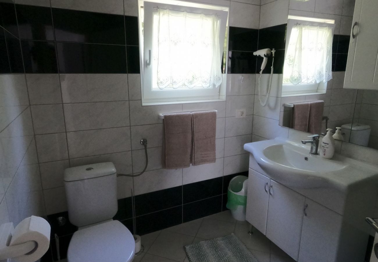 Apartament w Supetarska Draga - Apartament w Supetarska Draga z Widok na morze, balkon, Klimatyzacja, WIFI (4861-1)