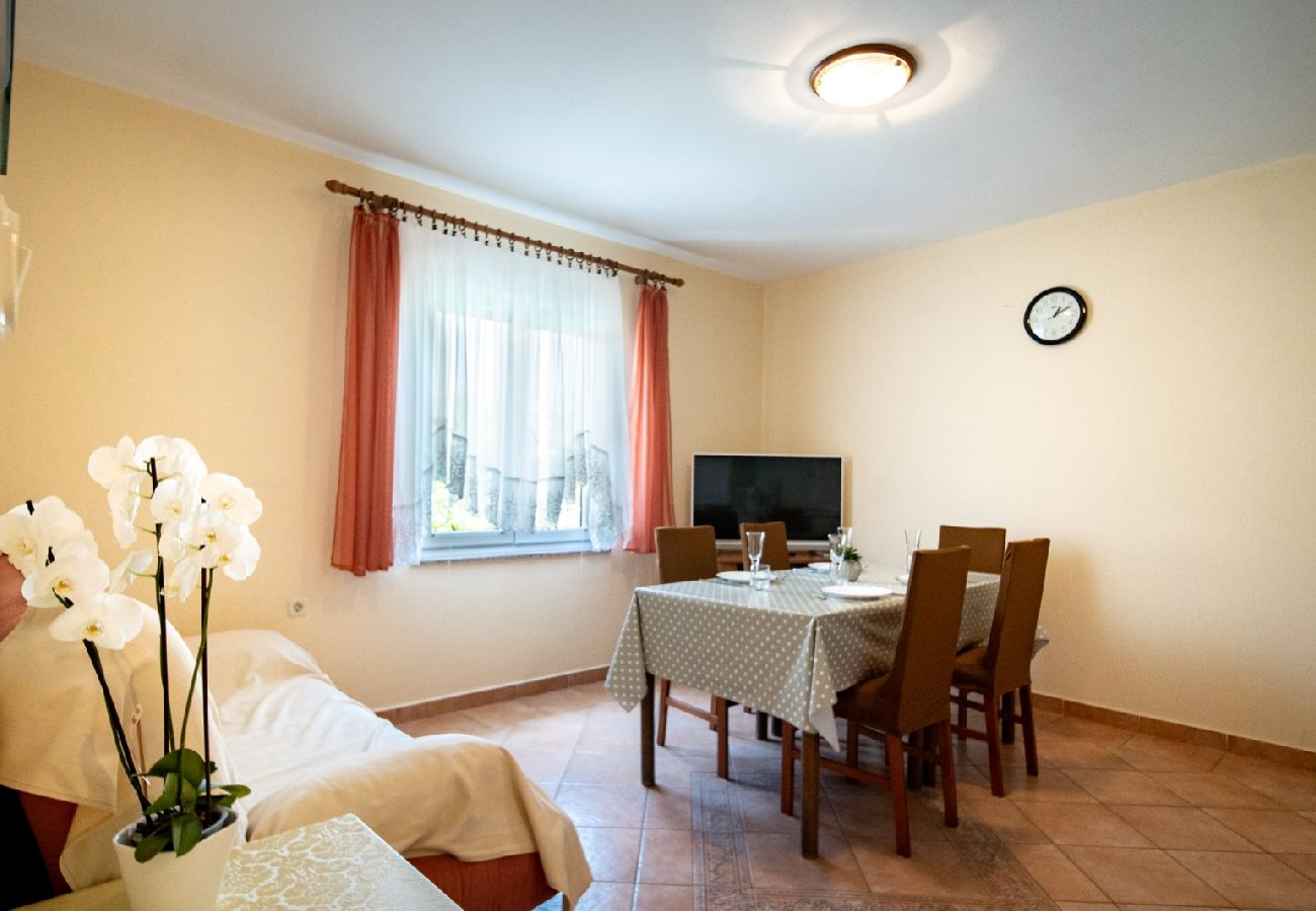 Apartament w Lopar - Apartament w Lopar z balkon, Klimatyzacja, WIFI, Pralka (4886-1)