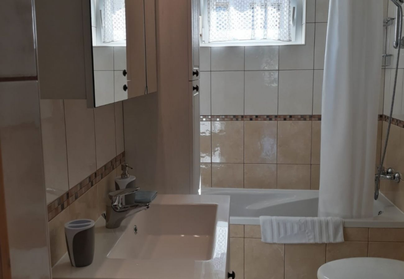 Apartament w Supetarska Draga - Apartament w Supetarska Draga z Widok na morze, balkon, Klimatyzacja, WIFI (4894-1)