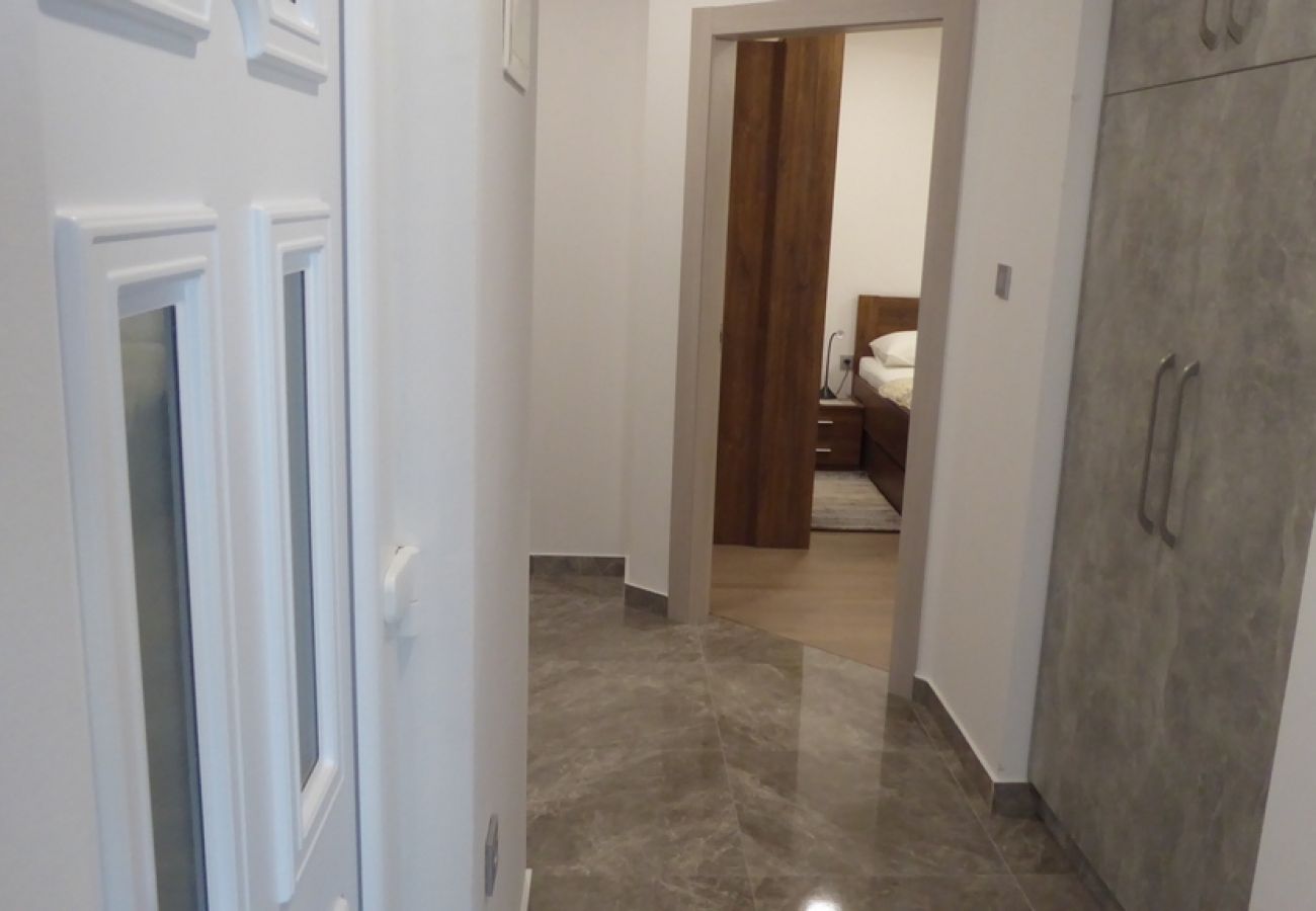 Apartament w Crikvenica - Apartament w Crikvenica z Widok na morze, balkon, Klimatyzacja, WIFI (4973-1)