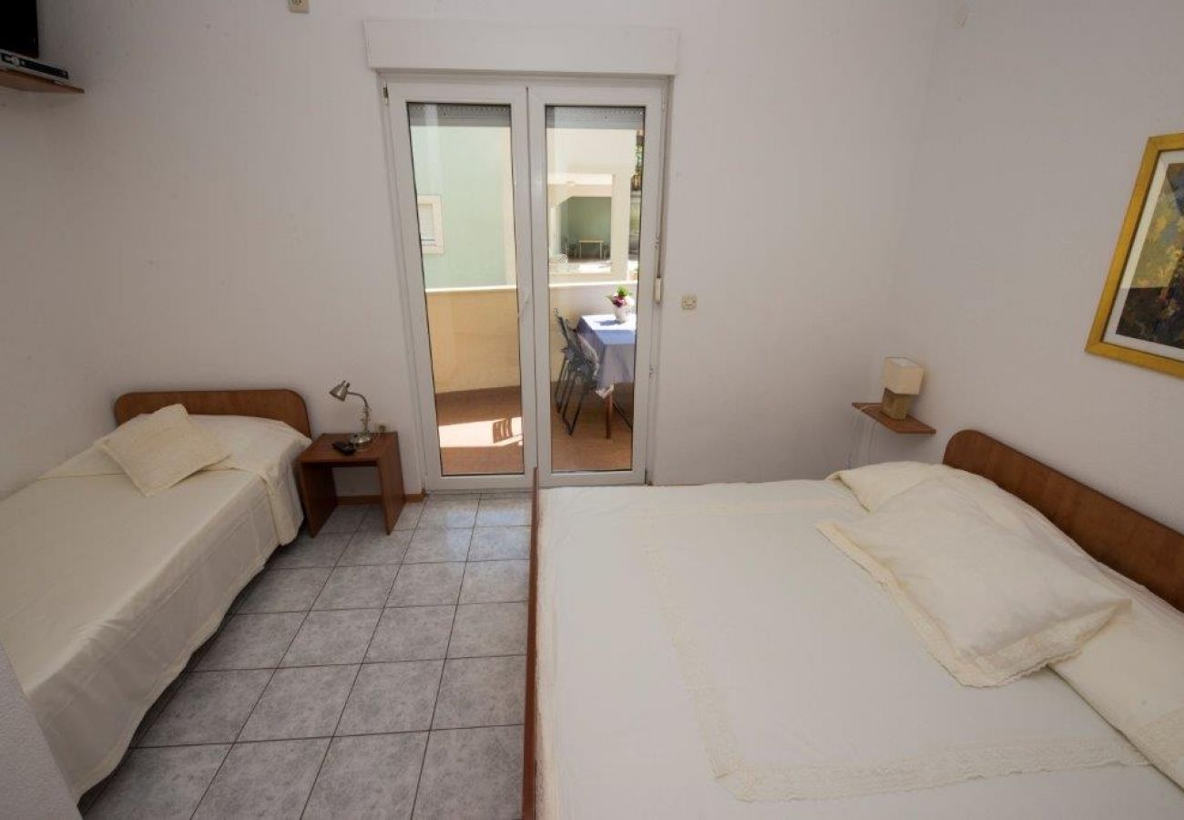 Studio w Duce - Apartament Studio w Duće z Widok na morze, balkon, Klimatyzacja, WIFI (132-8)