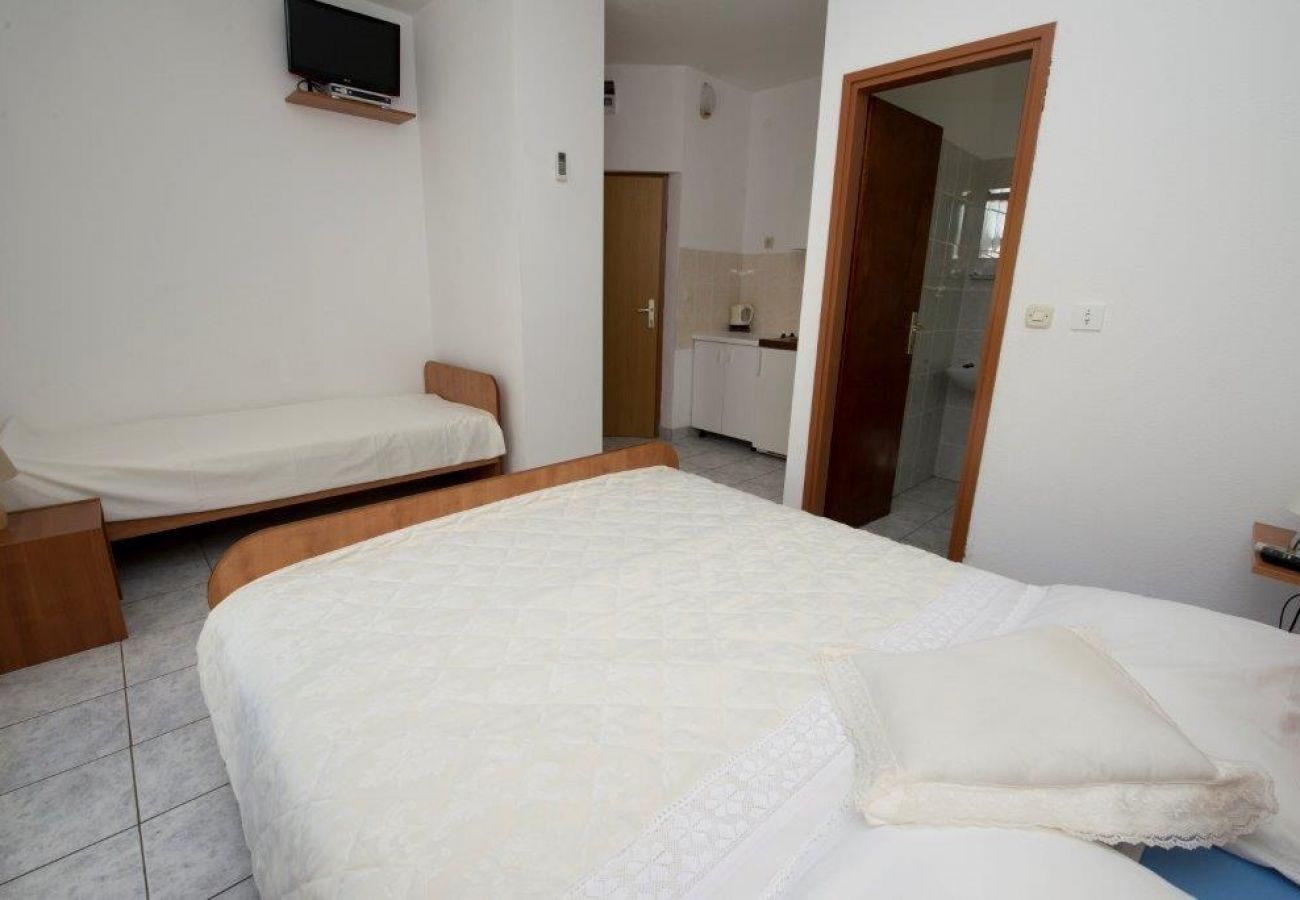 Studio w Duce - Apartament Studio w Duće z Widok na morze, balkon, Klimatyzacja, WIFI (132-7)