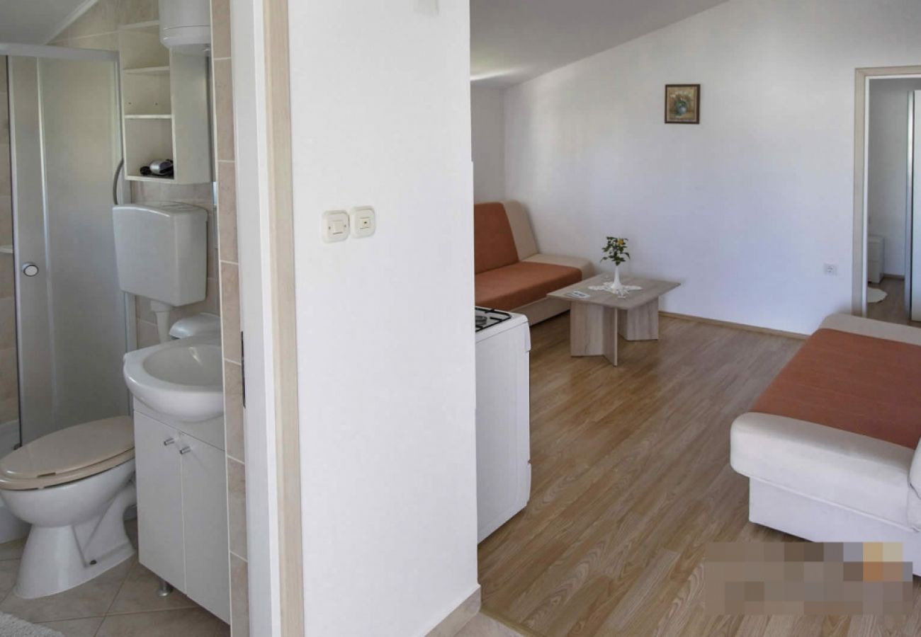 Apartament w Vir - Apartament w Vir z Widok na morze, balkon, Klimatyzacja, WIFI (3777-1)