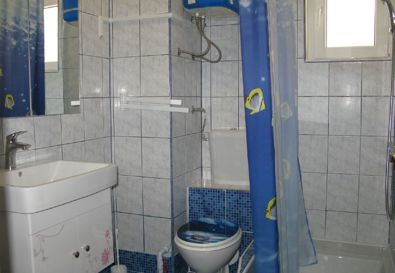 Apartament w Lopar - Apartament w Lopar z Widok na morze, Loggia, Klimatyzacja, WIFI (4229-5)