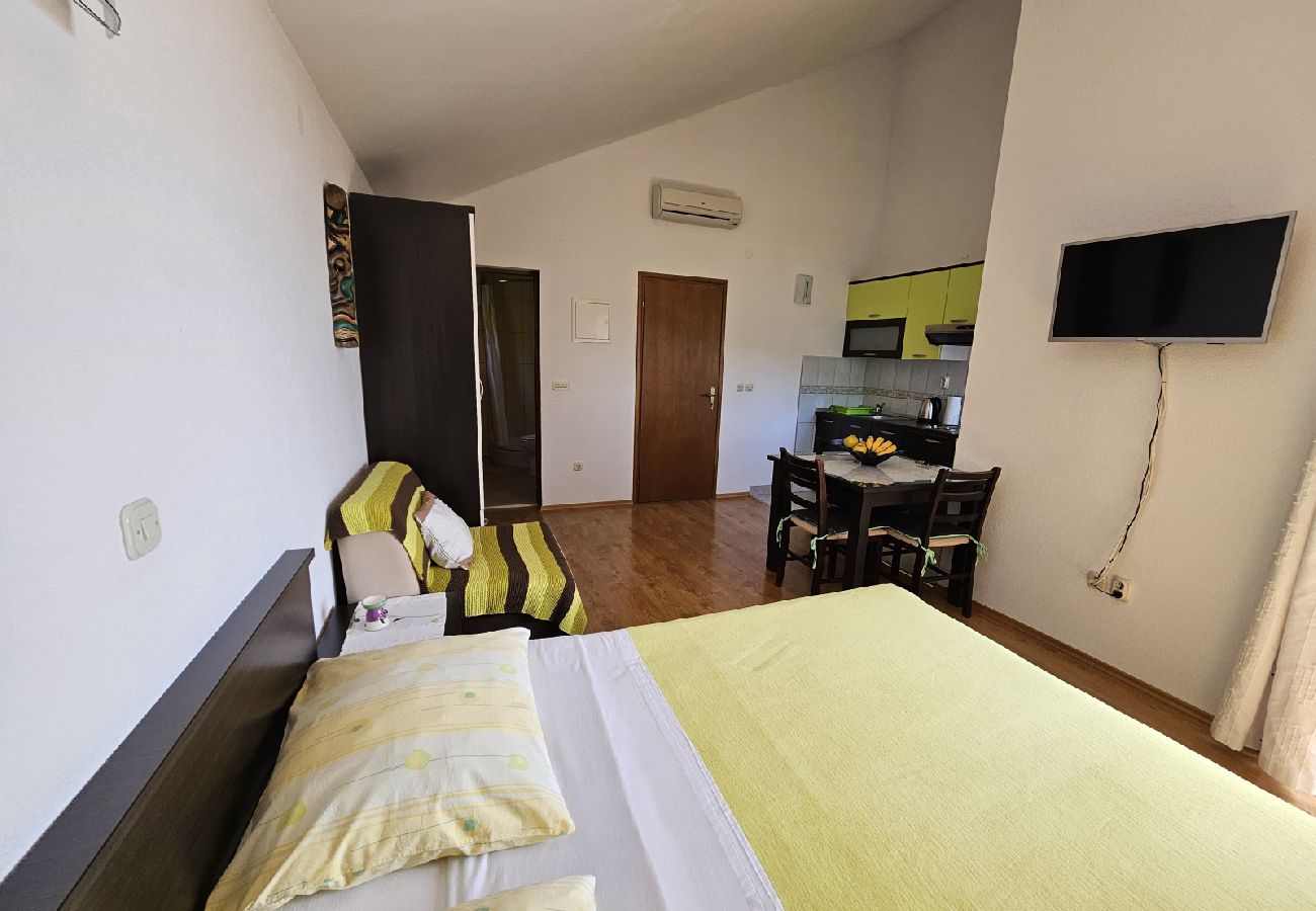 Studio w Duce - Apartament Studio w Duće z Widok na morze, balkon, Klimatyzacja, WIFI (5067-6)