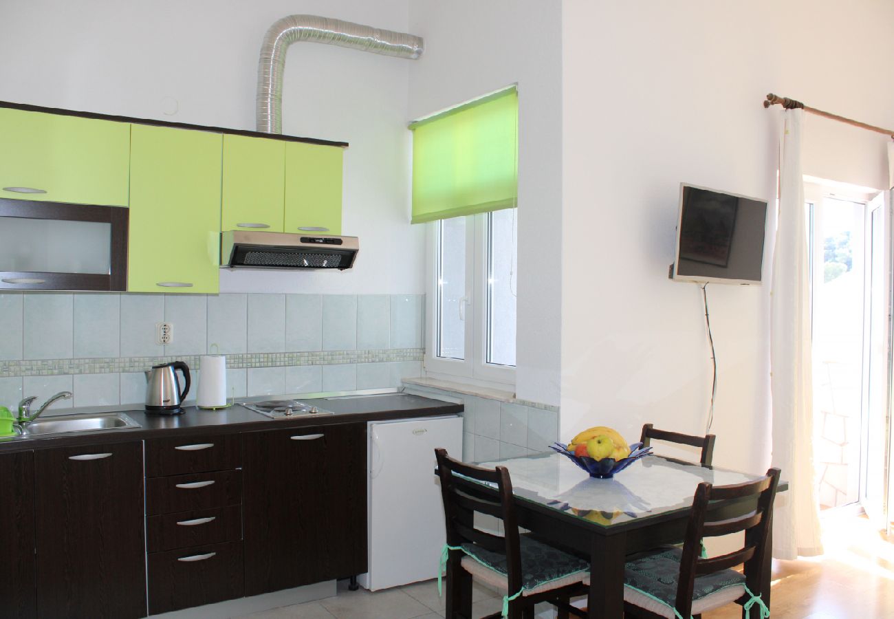 Studio w Duce - Apartament Studio w Duće z Widok na morze, balkon, Klimatyzacja, WIFI (5067-6)