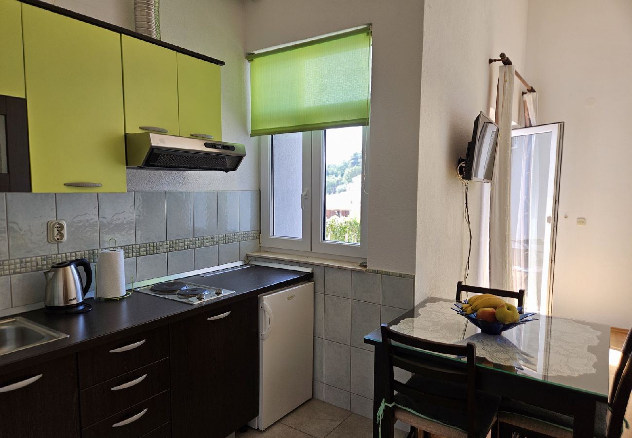 Studio w Duce - Apartament Studio w Duće z Widok na morze, balkon, Klimatyzacja, WIFI (5067-6)